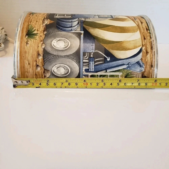 Ikea MYS-Hjartlag Kids Bedroom Wall Plug in Sconce with Truck Scene. - Picture 8 of 9